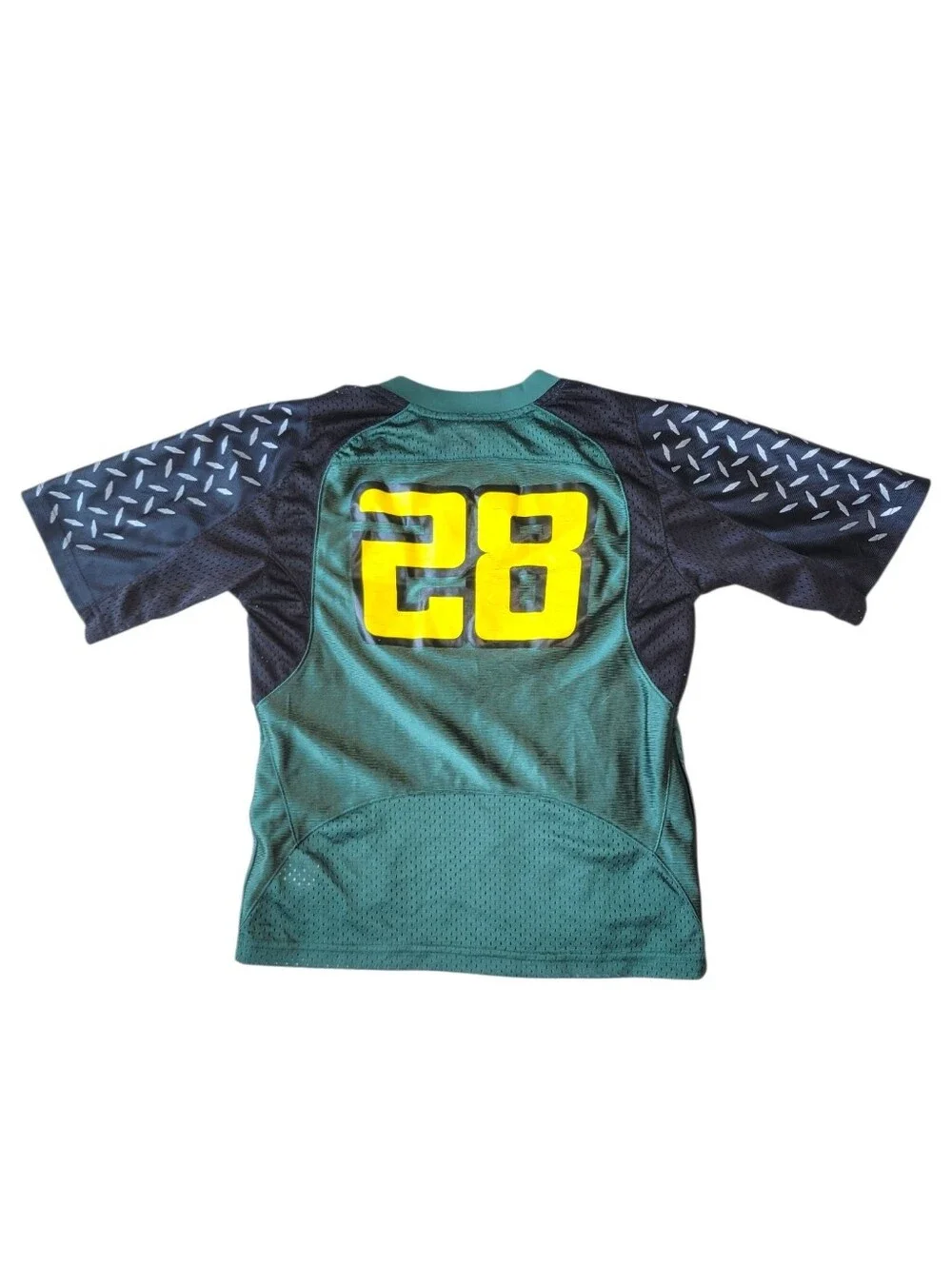 Nike Oregon Ducks Jonathan Stewart #28 Football Jersey Green Vintage Youth Kid 6